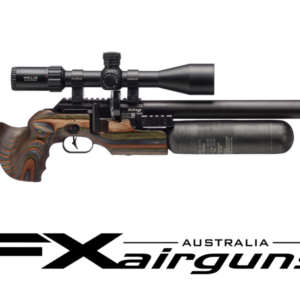 FX KING 500MM .22 AIR RIFLE GREEN MOUNTAIN CAMO