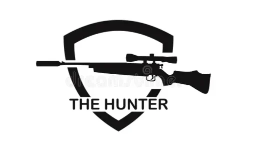 cropped cropped hunter logo air rifle shield illustration hunter logo air rifle shield illustration white background 245821492.webp