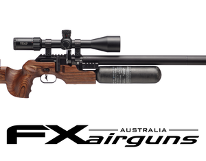 FX KING 600MM .22 AIR RIFLE BROWN