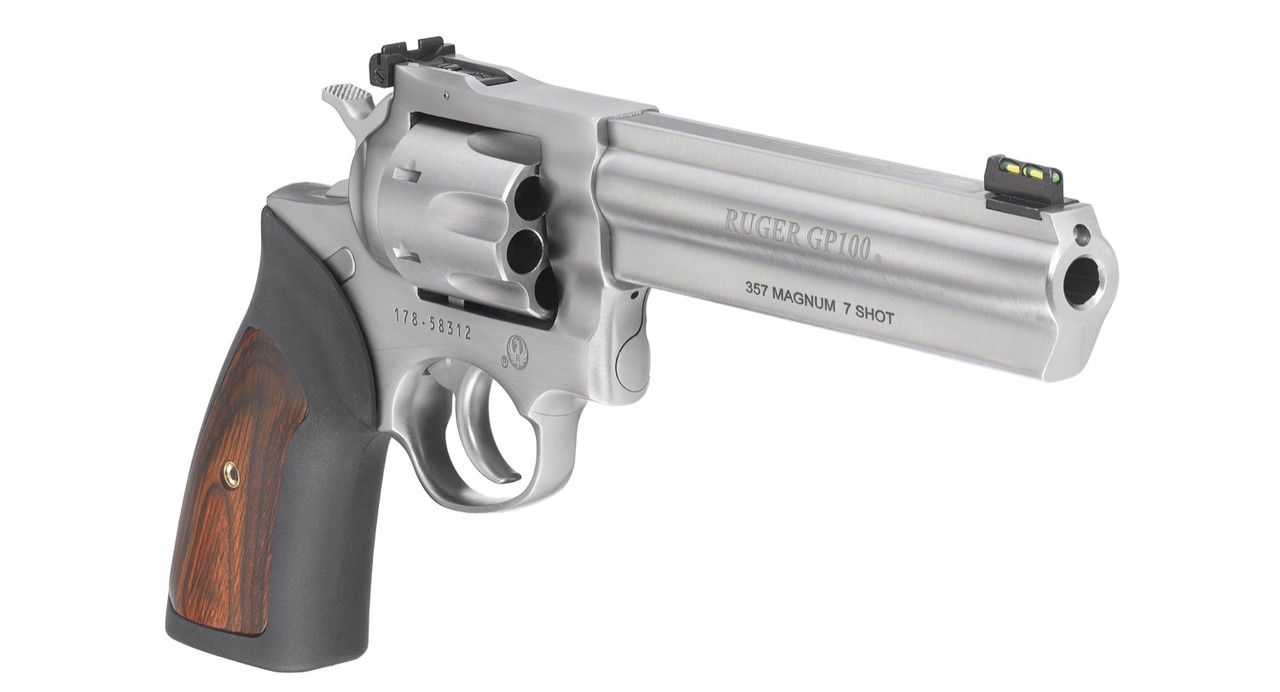 ruger-gp-100-stainless-7-shot-2__05430.jpg RUGER GP100 6" STAINLESS | 7 SHOT - Image 3